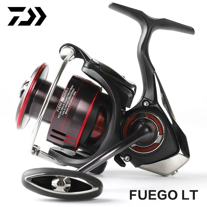 Comprare 2018 Nuovo Daiwa Fuego Lt 1000d 2000d 2500 3000 c 4000d c 5000d c 6000d Bobina di Filatura di Pesca In Carbonio Materiale Leggero Housing lt