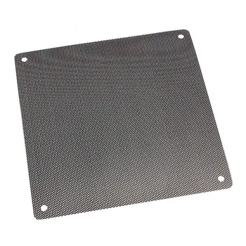

New Arrival 14cmx14cm Computer Cooling Fan Filter PVC 140mm PC Fan Case Dust Filter Strainer Dustproof Mesh Cuttable