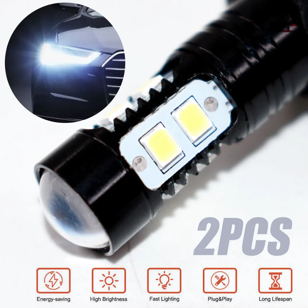 New Arrival 2pcs 881 100W LED Fog Driving Light DRL Bulbs 862 885 889 894 White 6000K Car Signal Source | Автомобили и мотоциклы