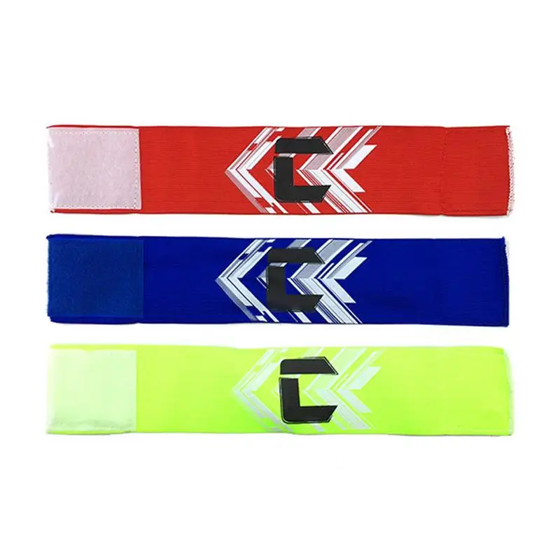 

Football Captain Armband Sports Suppliers Paste Winding Sleeves Red Blue Green