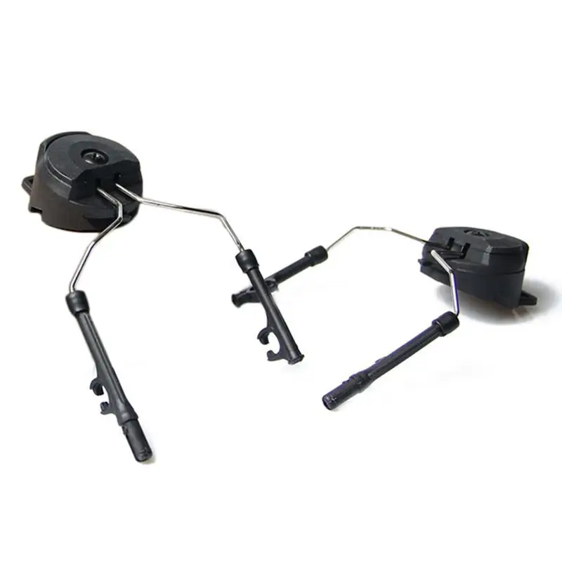 1 пара Тактический шлем гарнитура поддержка рельсовый адаптер подвеска наушники кронштейн охотничьи теплые наушники левая и правая сторона вложения