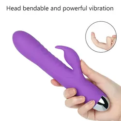 10 скоростей палец изгиб вибратор для Женщины Вагина G стимуляция точки AV вибратор фаллоимитатор секс-игрушки для женщин секс-игрушка для