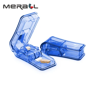 

Pill Dispenser Seal Medicine Box Cut Drug Tools Home Accessories Pill Cases Cut Doser Portable Dedicated Blade