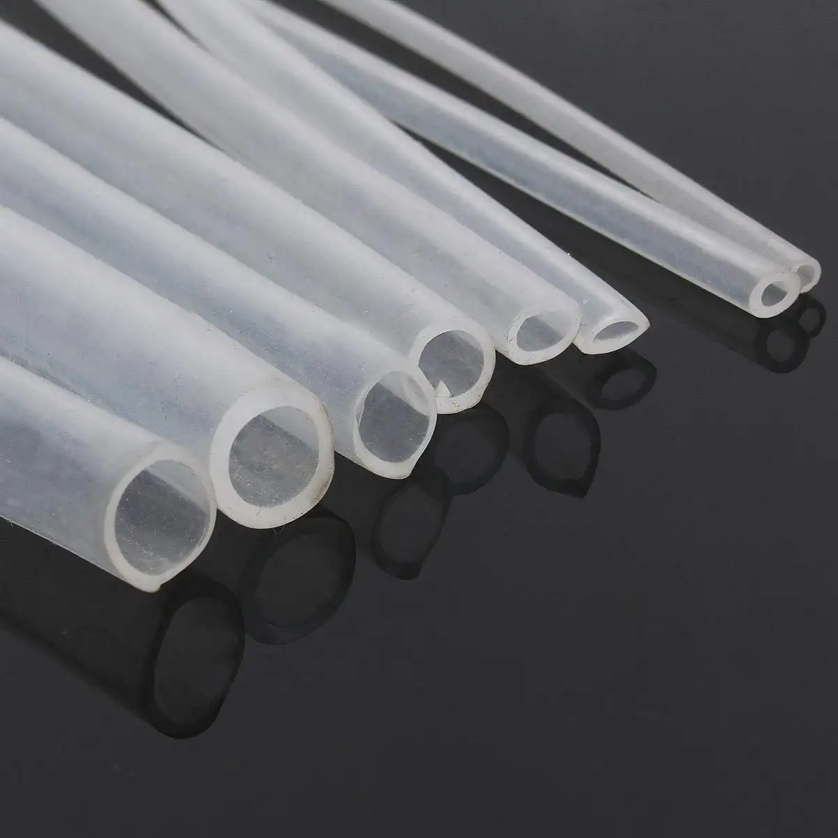

2 Meter Food Grade Transparent Silicone Rubber Hose 2 3 4 5 6 7 8 10mm Out Diameter Flexible Silicone Tube