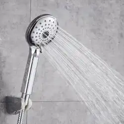 Душа лейка душа для ванной комнаты Head ручной экономии воды под давлением Насадки для душа 2 функции ручной душ комбинированный