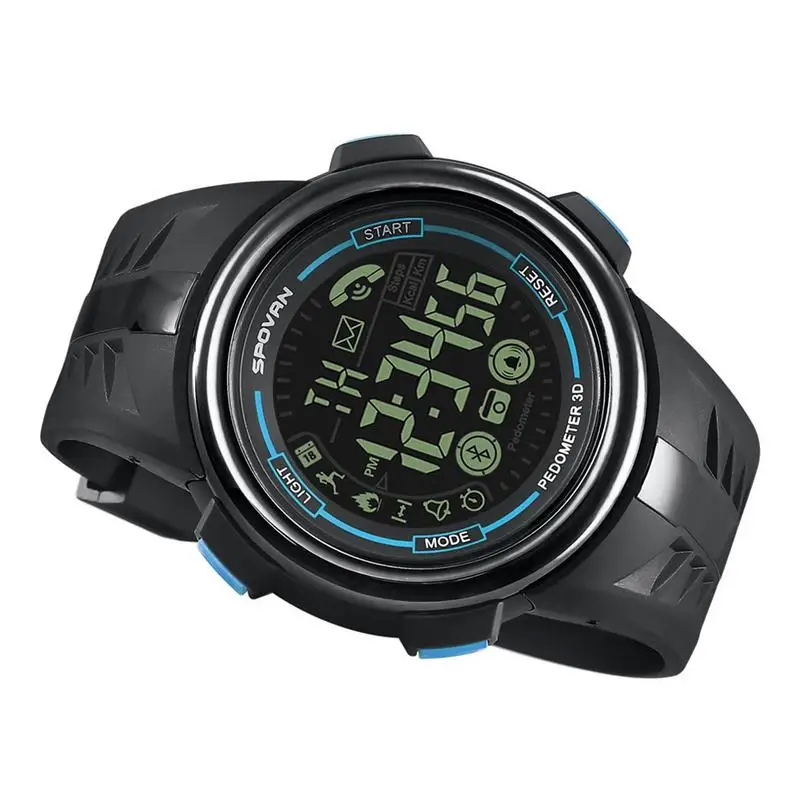 

Sports Smart Watch Outdoor Pedometer Health Detection Information Display Multi-language Waterproof Fitness Fashion Watch