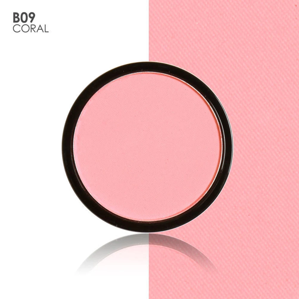 

Single Color Cheek Blush Women Makeup Powder Cheek Contouring Blush
