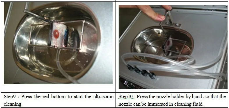 Ультразвуковая печатающая головка машина для очистки
