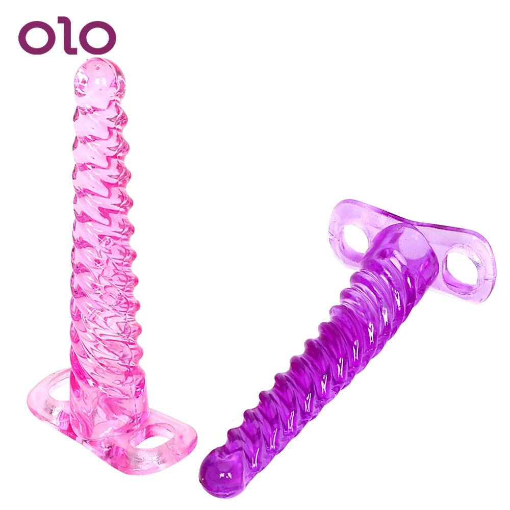 Анальная пробка OLO Jelly Длинные анальные пробки массажер простаты мастурбация