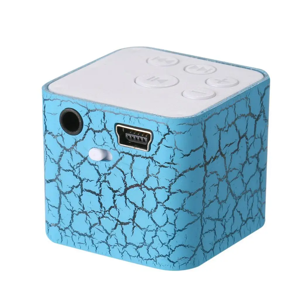 Мини Рог карты MP3 Квадратный Блок Форма USB 2 0 4 H внешний TF Аудио плеер 3 5