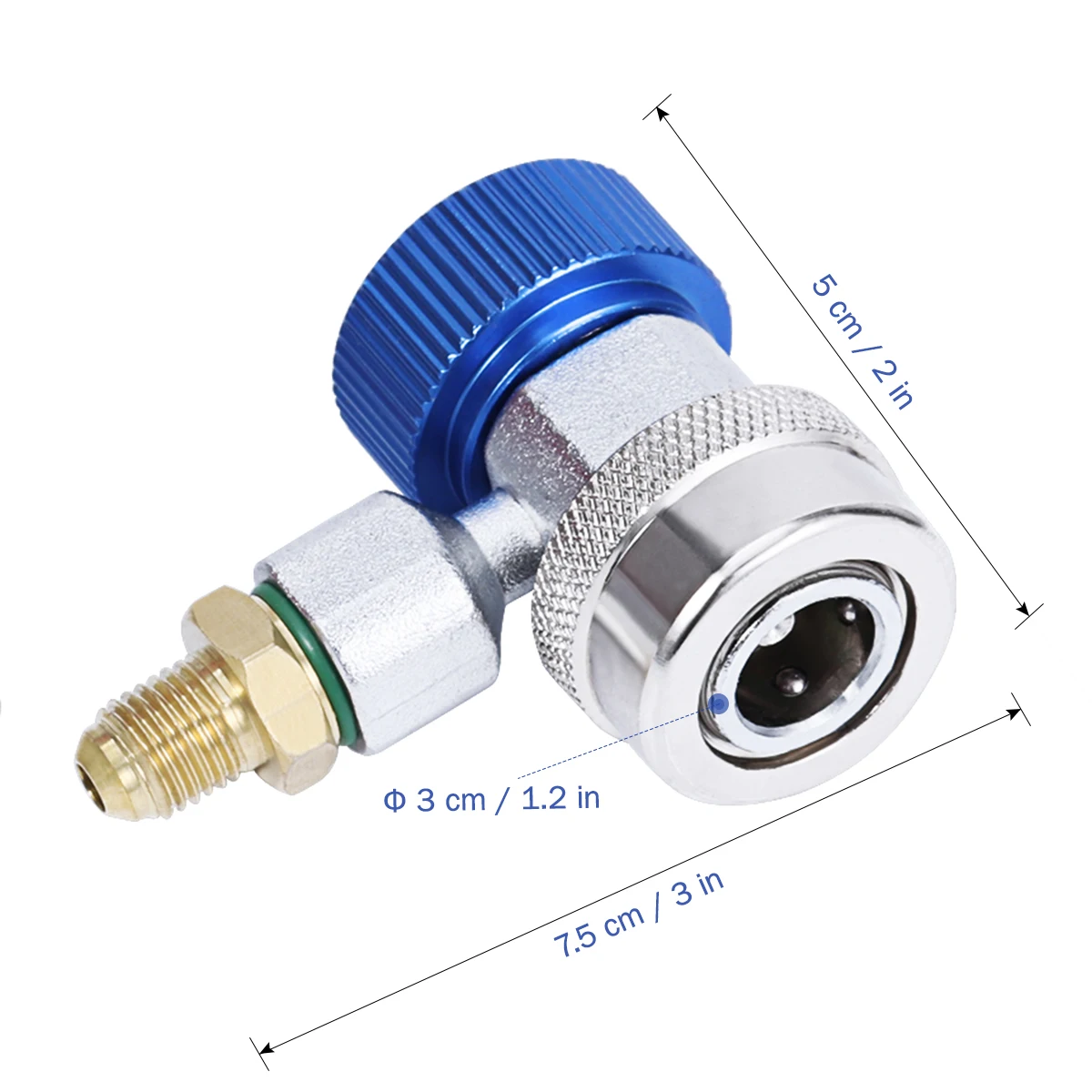 Регулируемый AC R134A Quick Coupler разъем адаптера высокая и низкая 1/4 дюймов SAE HVAC автомобиля кондиционер адаптер интимные аксессуары