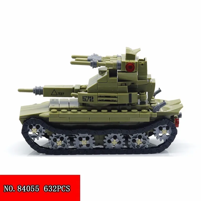 632 шт. Новый Военная Униформа полевых операций Building Block 4 объединить 1 Jagged Oxyphylla