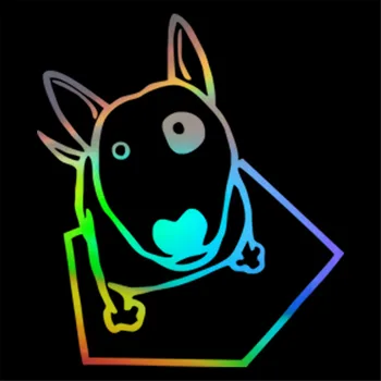 

Bull Terrier Dog Wall Home Glass Window Door Car Sticker Laptop Auto Truck