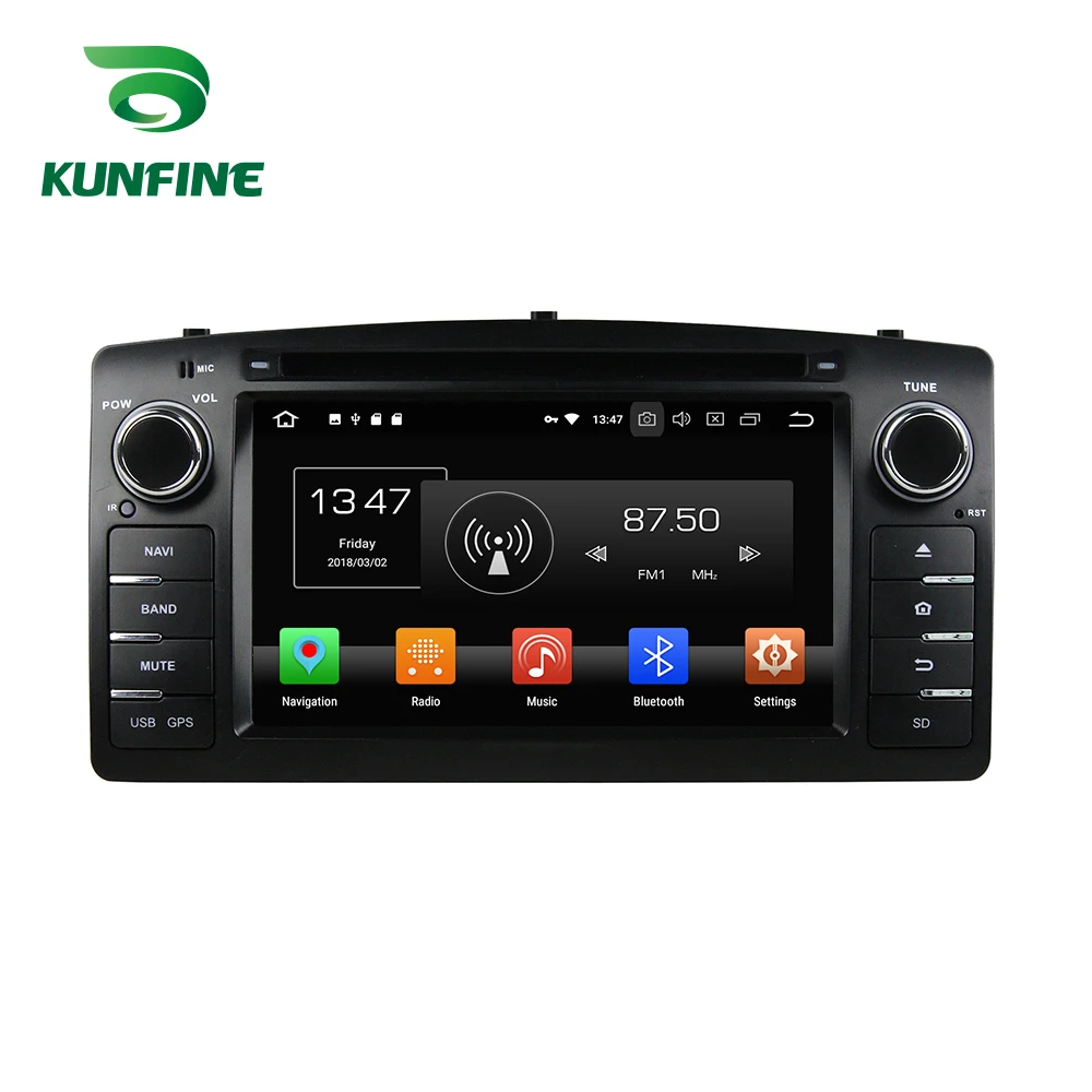 

Quad Core 2GB RAM Android 8.1 Car DVD GPS Navigation Multimedia Player Car Stereo For Toyota Corolla 2004 Radio unit wifi 3G