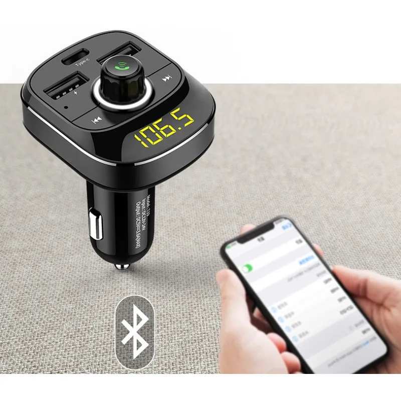Автомобильный MP3 музыкальный плеер CARCHET 2 USB Автомобильное зарядное устройство
