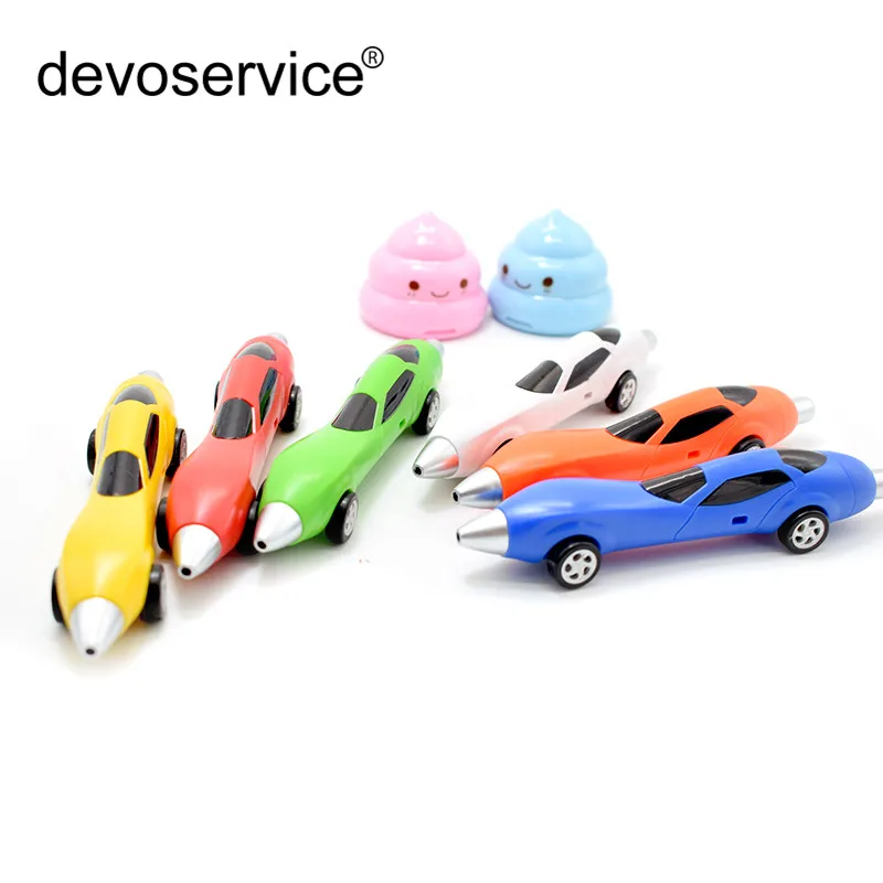 

Cute Kawaii Cartoon Plastic Ballpoint Pen Creative Car Ball Point Pens Boy Toy Gift Writing Stationery Office School Supplies