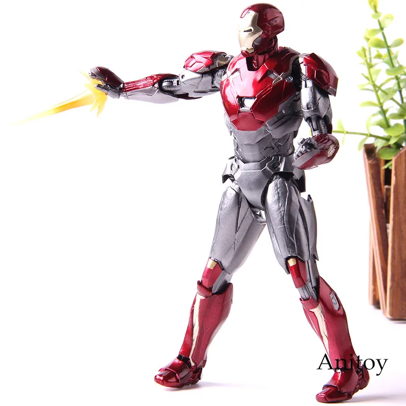 

SHF Figuarts Marvel Avengers Infinity War Ironman MK47 Mark XLVII Iron Man Figure Action PVC Collection Model Toys
