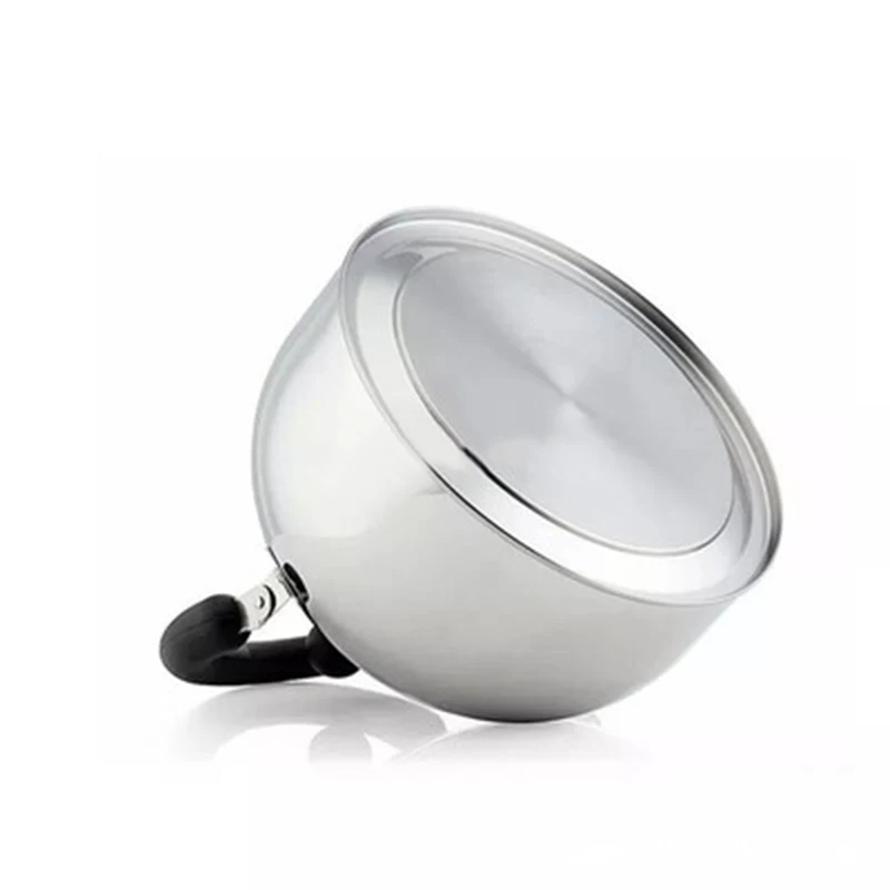 3L Нержавеющая Сталь Серебряный свистящий чайник электрическая плита газовая