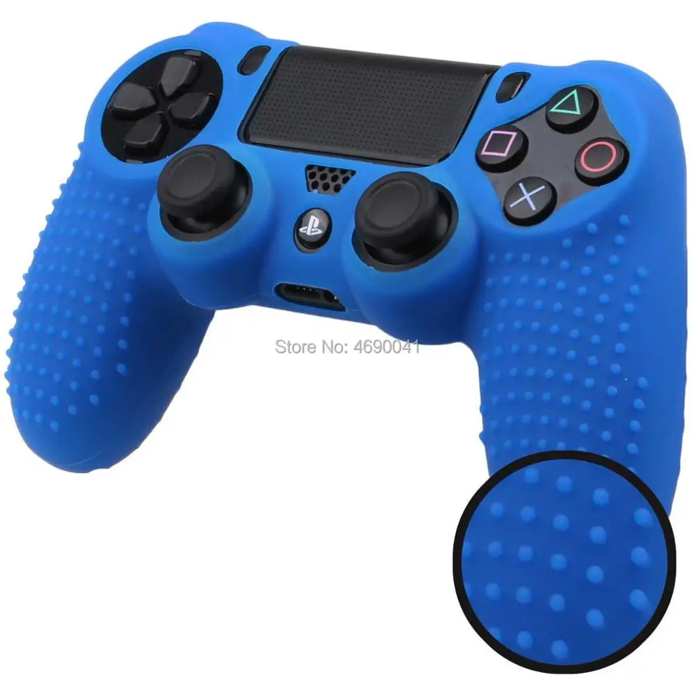 

Camouflage Case Graffiti Studded Dots Silicone Rubber Gel Skin for Sony PS4 Slim/Pro Controller Cover Case for Dualshock 4 PS4