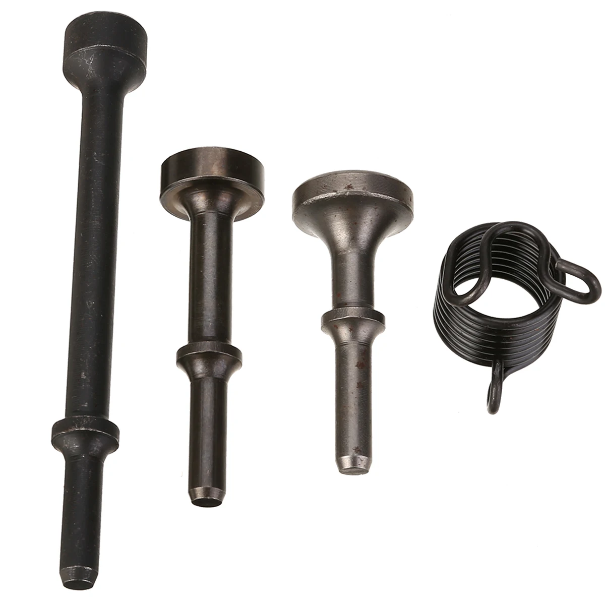 3pcs Smoothing Hammer Pneumatic Air Hammer Bit with 1pc Spring Set for