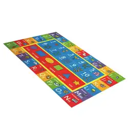 Рисунок Графический с буквенным принтом коврики для игр дети плотная Подушка Пикник ковры ребенка ползать коврики детей постельные