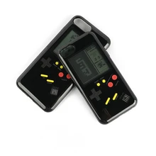 DOITOP новейший Tetris игровые консоли Мини Портативный игровой плеер встроенный 8 игр чехол для iPhone X 6s 7 8 плюс подарок