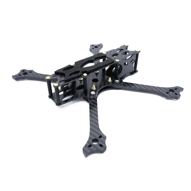 

Cockroach V2 225mm Wheelbase 5mm Arm Carbon Fiber 5 Inch Frame Kit for RC Drone Spare Part DIY Accessories