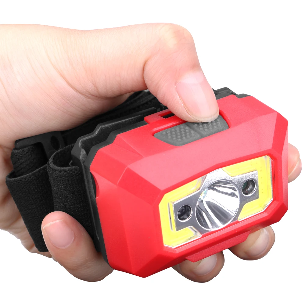 Налобный фонарь с ИК датчиком движения 5 режимов зарядка по USB|Налобные LED-фонари| |