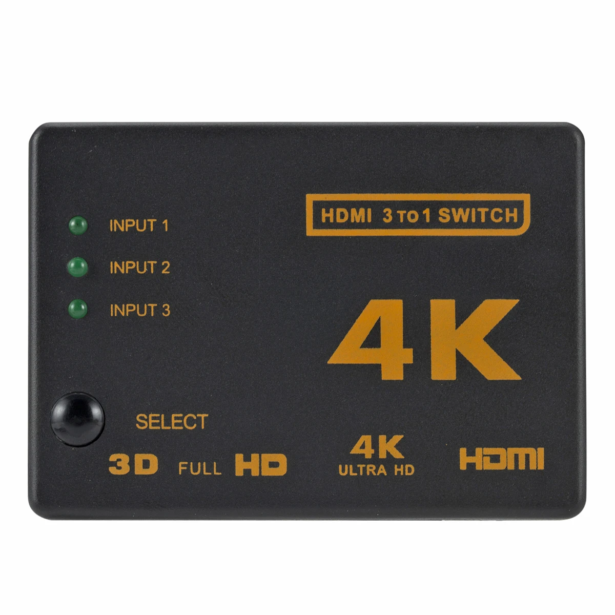 

HDMI Switch 3 TO 1, 3 Port 4K*2K Switcher Splitter Box Ultra HD for DVD HDTV Xbox PS3 PS4 Monitor Splitter Box