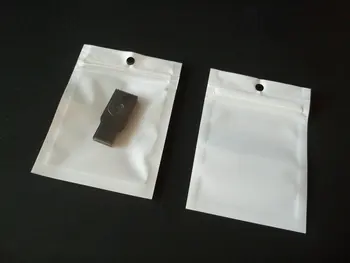 

3000pcs/Lot 6*10cm White Clear Pearl Plastic Zipper Retail Packaging Bag,Ziplock Zip Lock Bag Hang Hole Package bags