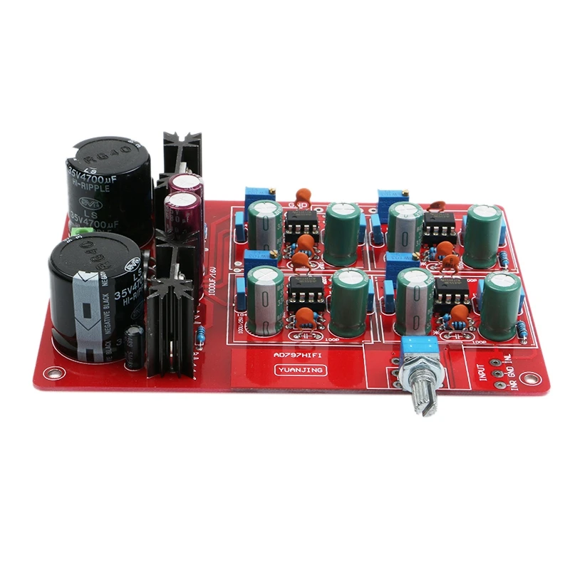 

Mbl6010 Ne5534 12 Times Preamplifier Front Board Ac12V---Ac15V Module (Imitation German Mbl6010 Circuit)