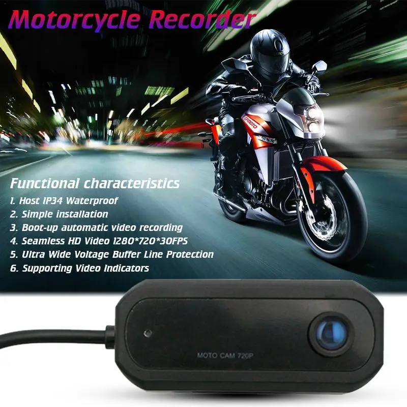 

Motorcycle Recorder Hidden Camera Recorder High Definition 1080P Wifi Mini Recorder