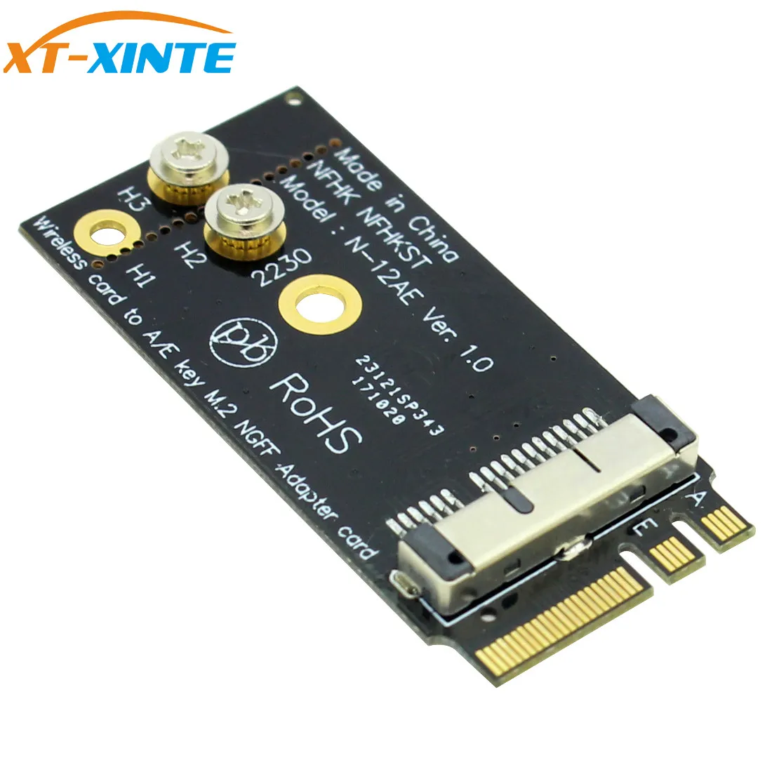 XT XINTE BCM94360CS2 BCM943224PCIEBT2 12 + 6 Контактный Модуль беспроводной карты Bluetooth Wifi для NGFF M.2 Key