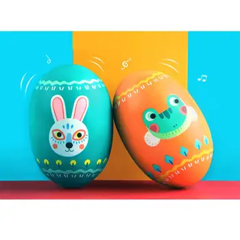 

LeadingStar Mini Ball Children Egg Toys Musical Instruments Sand Hammer