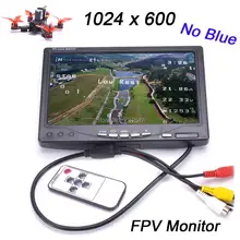 Новейшая модель; ips 7 дюймов ЖК-дисплей трансфлективный 1024x600 монитор Экран пульт дистанционного управления для монитора с видом от первого лица с изображением защищен от солнца для наземной станции