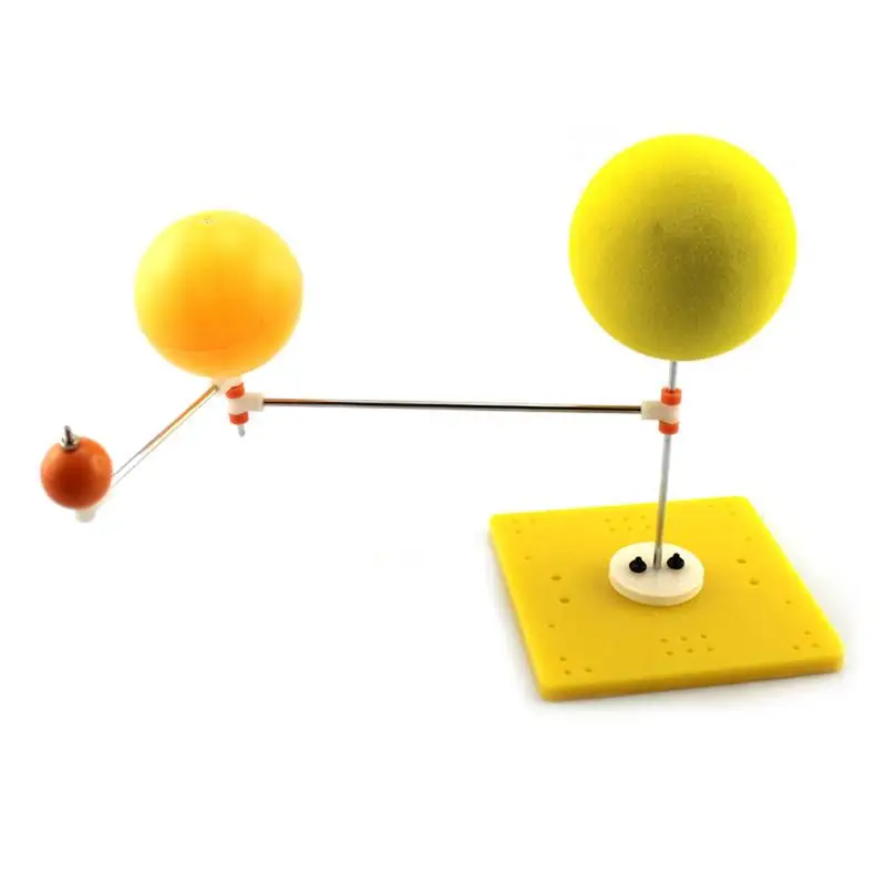 Физическая модель для эксперимента игрушка Diy ручной Собранный наземный день Спортивная демонстрационная модель детские развивающие
