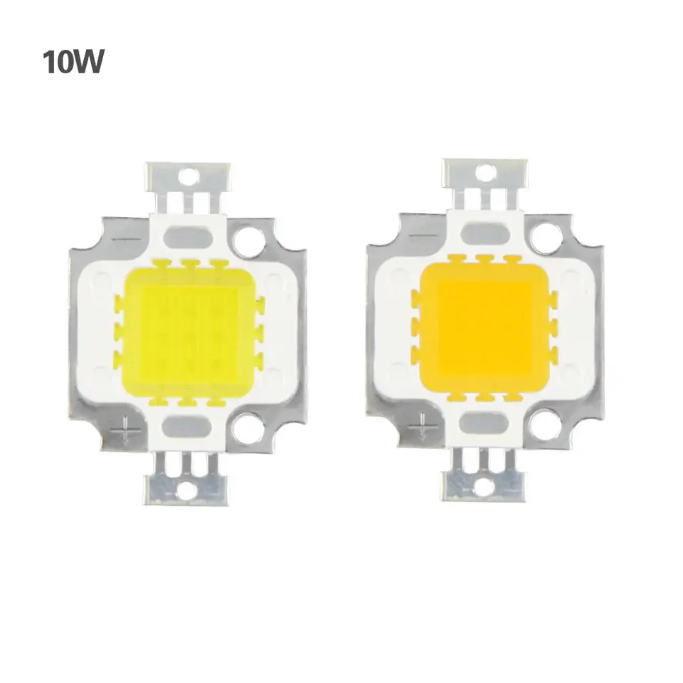 Puce LED COB Haute Puissance, 10W/20W/30W/50W/100W, Perle De Lampe 9-12V 32-34V, Budgétaire Blanc Chaud/blanc 24*40MIL Huga 1 Pièce