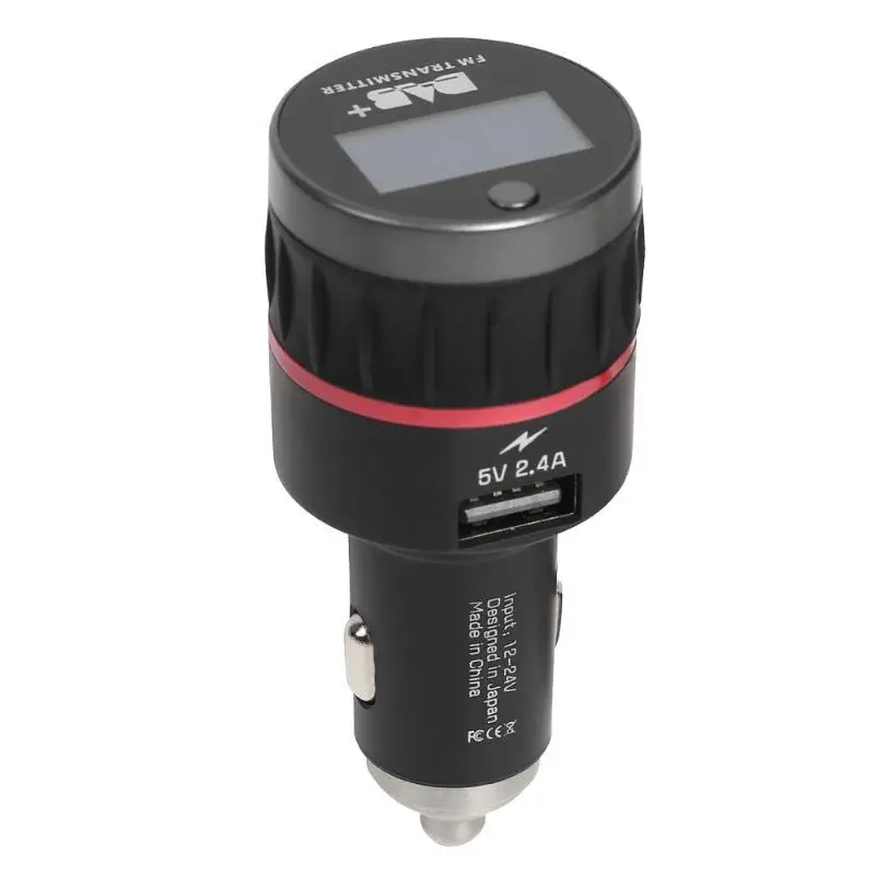 Universal Auto Auto DAB Radio Empfänger FM Transmitter 1,1 inch OLED Bildschirm TUPFEN Tuner Musik Player Drahtlose Radio 5 V /2A USB Ladegerät-in FM-Transmitter aus Kraftfahrzeuge und Motorräder bei