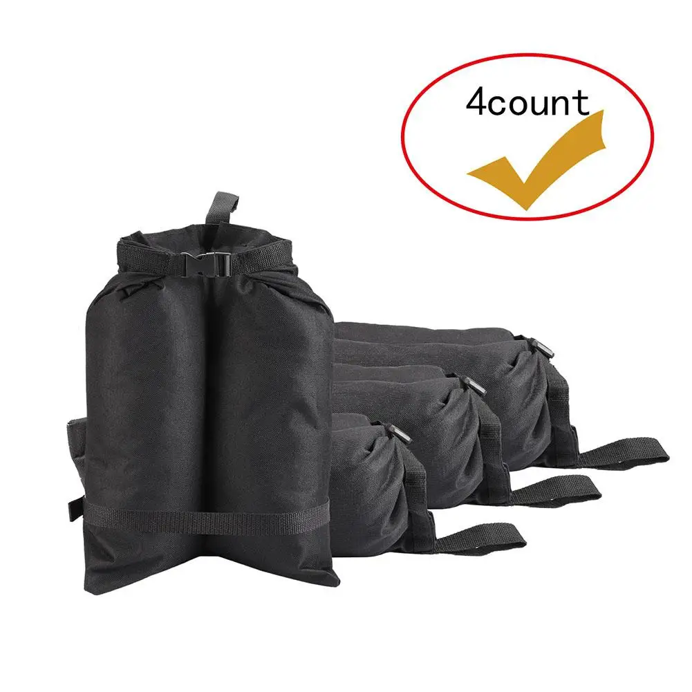 Mounchain 4Pcs/set Sand Rock Dirt Weight Bags Portable Outdoor Camping