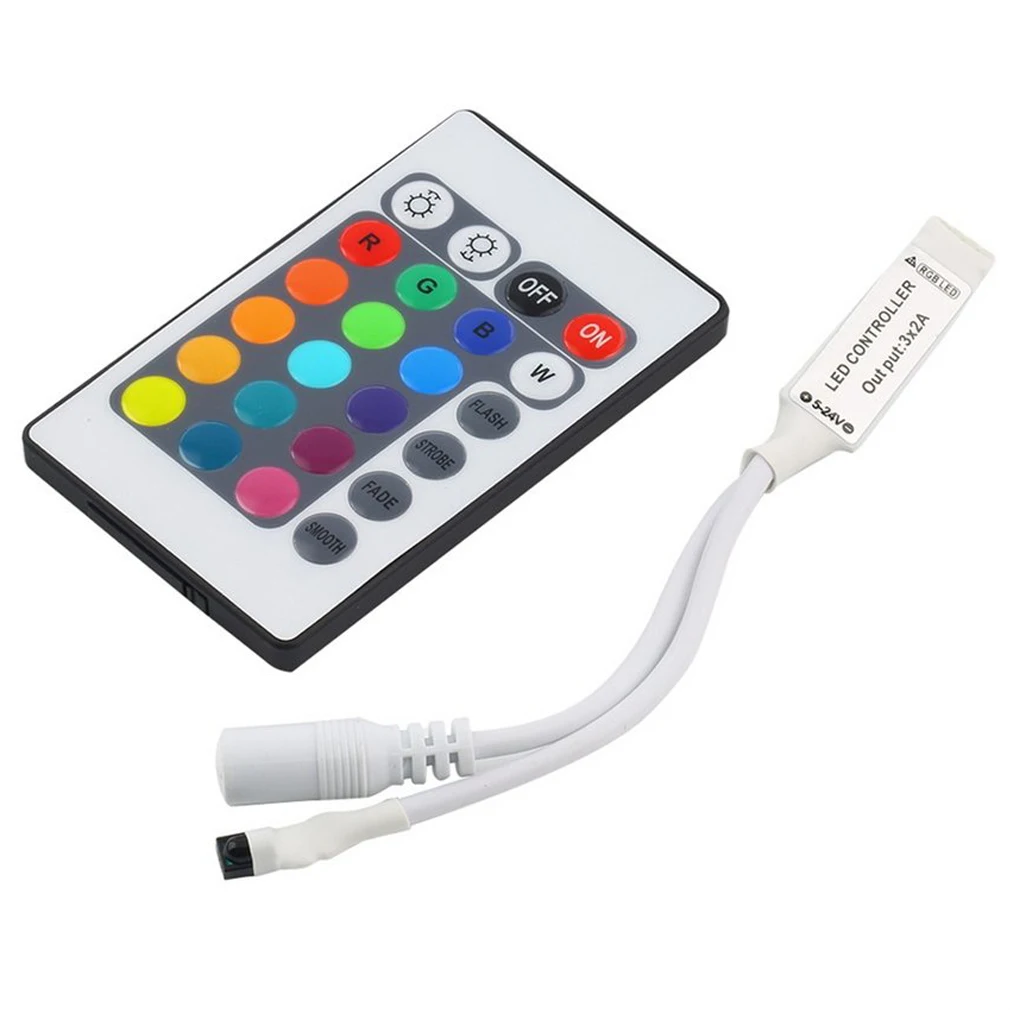 Пульт для светодиодной ленты. Контроллер RGB 24key. Led Controller 24 Key 3x4 a. Пульт для РГБ ленты. Контроллер RGB ИК 6а.