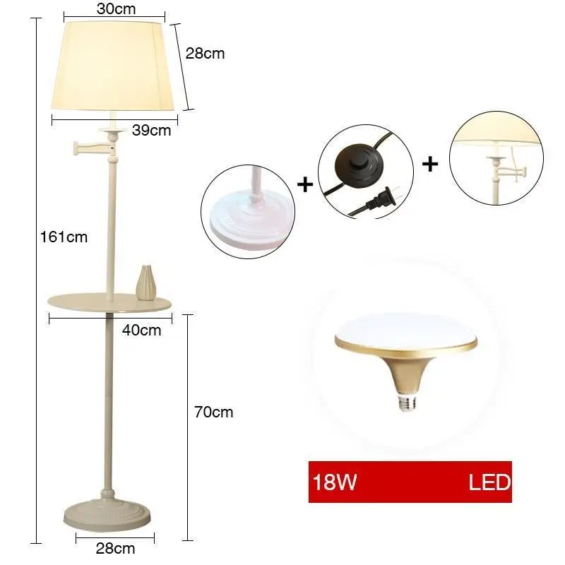 Lampada Da Terra подставка Lampara Pie стоящая Lambader Aydinlatma Staande Lampadaire De лампа для салона