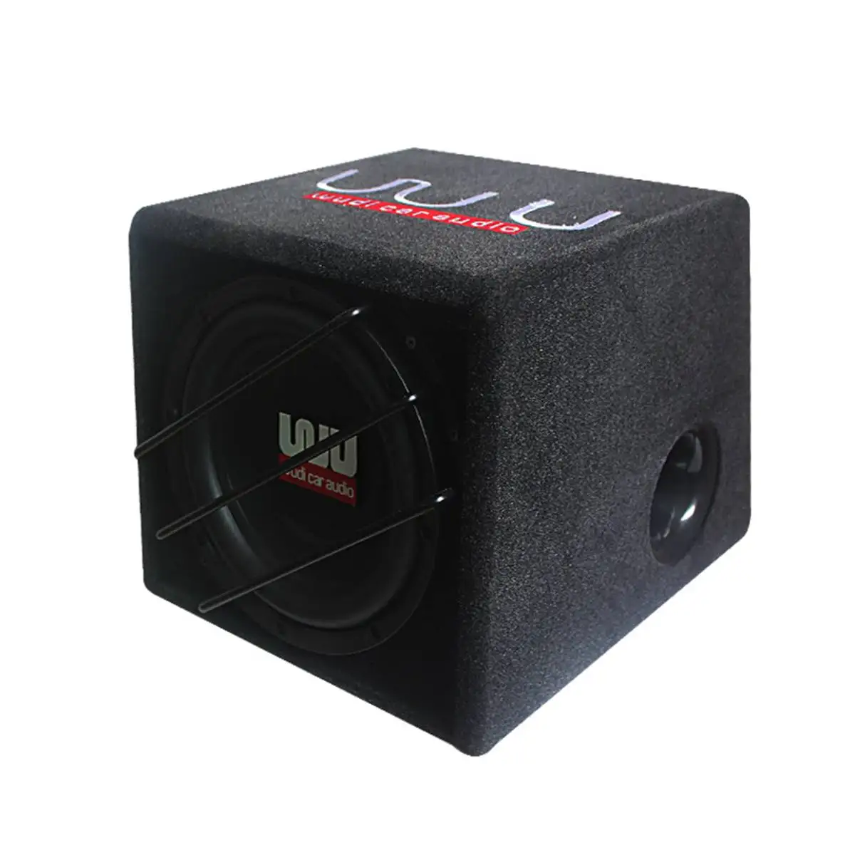 Perfect 10 inch 1200w Active Trapezoidal Overweight Car Audio Subwoofer Car Speakers Modified High Power Car Speaker 1