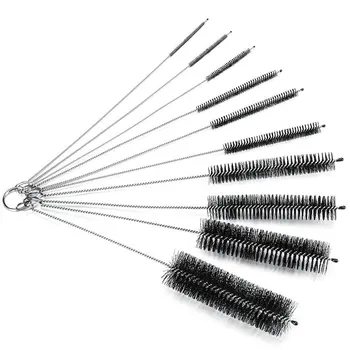 

Bottle Brush,Bottle Cleaning Brushes, Cleaning Brush, Cleaner for Narrow Neck Bottles Cups with Hook, Set of 10 pcs