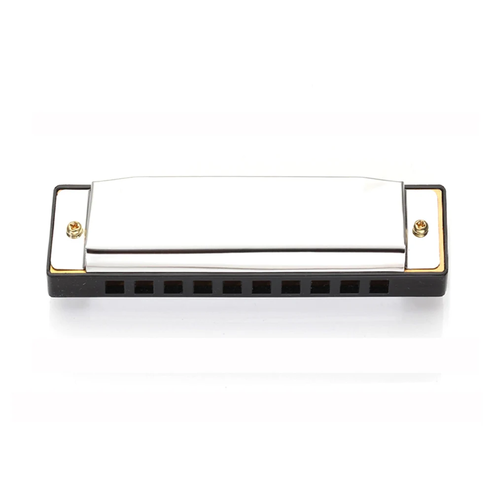 10 Holes Harmonica Children Harmonica Stainless Steel Chromatics Harmonica Mouth Organ Harp