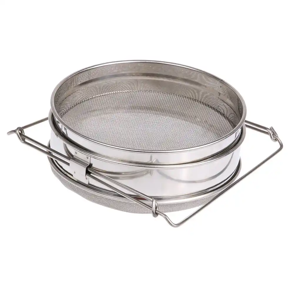Filtro per apicoltura in acciaio inox a doppio miele Thaoya filtro a rete Filtro per apicoltura in acciaio inox a doppio miele Thaoya filtro a rete