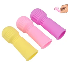 Woman Waterproof Mini Finger Vibrator, G Spot Clitoris Stimulator Dancing Fingerstips Shoe, Adult Lesbian Sex Toys For Female