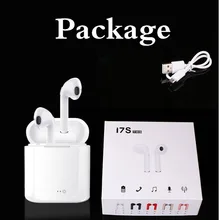 Russian Stock TWS In-Ear Bluetooth I7 I7s Mini Wireless Earphones Music Earbuds Stereo Headset For Iphone X 7 8 Samsung Xiaomi