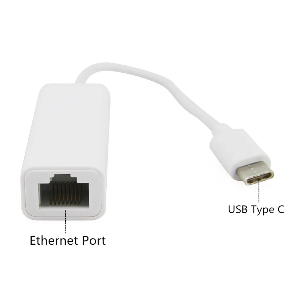 USB 3,1 тип-c к RJ45 Ethernet Lan адаптер конвертер кабель Тип C Ethernet сетевой карты концентратор для Mac Windows USB-C устройства ноутбука