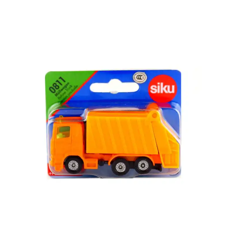 metal garbage truck toy