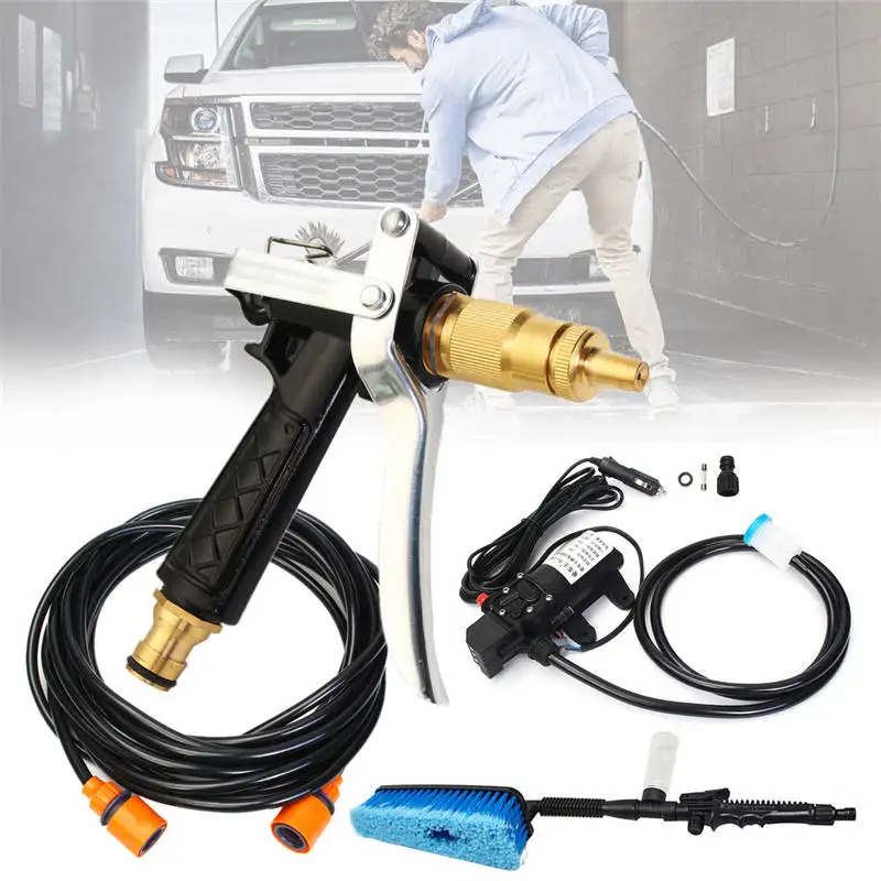 

DC 12V 72W 6L/min GardenWater Spray Pump Kit 0.9mpa 8m Length 1.5 Inlet Length Ideal for Car Use Fit with Car Cigarette Charger